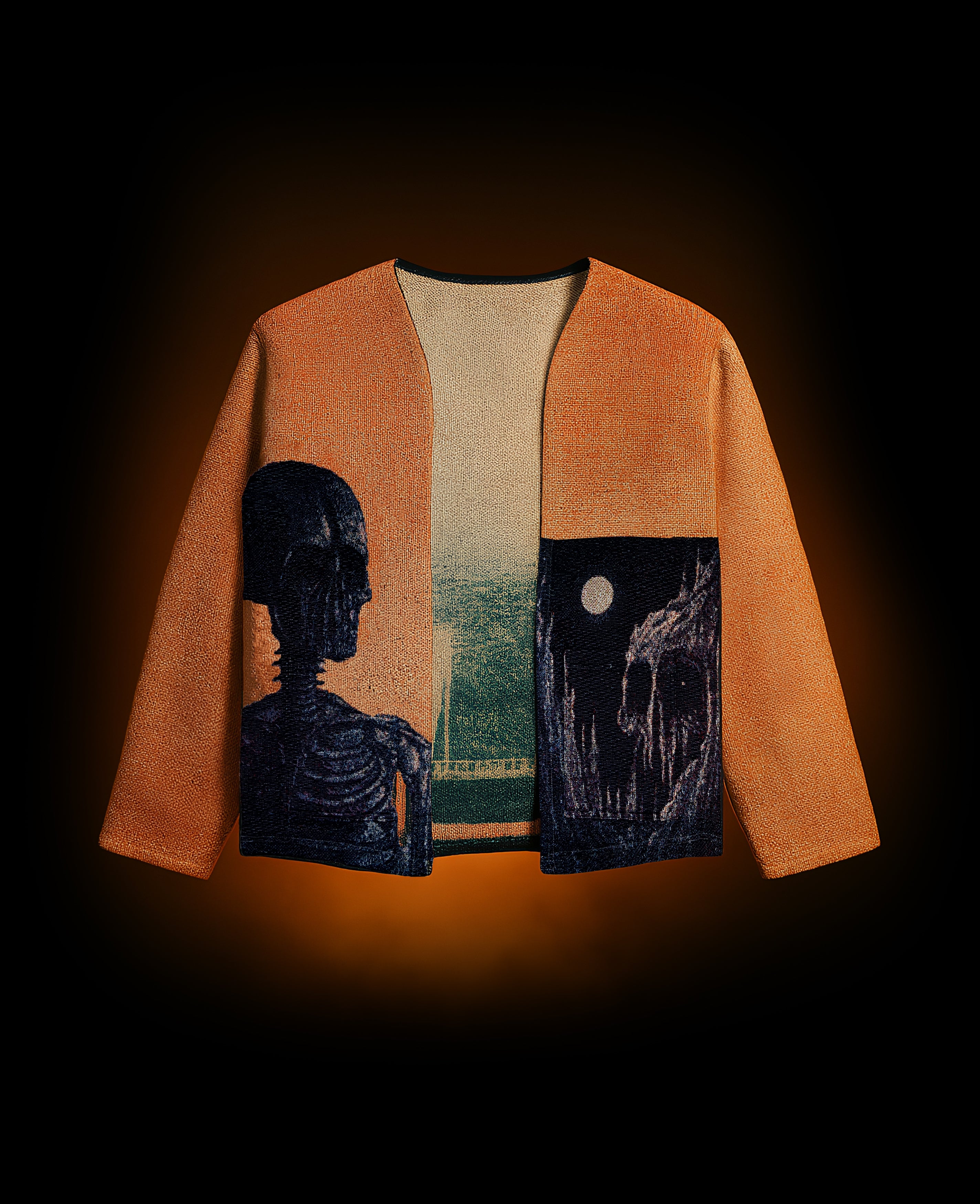 'BONEYARD' CARDIGAN