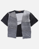 DENIM PANTS SHIRT (BLACK/GREY) - M/L