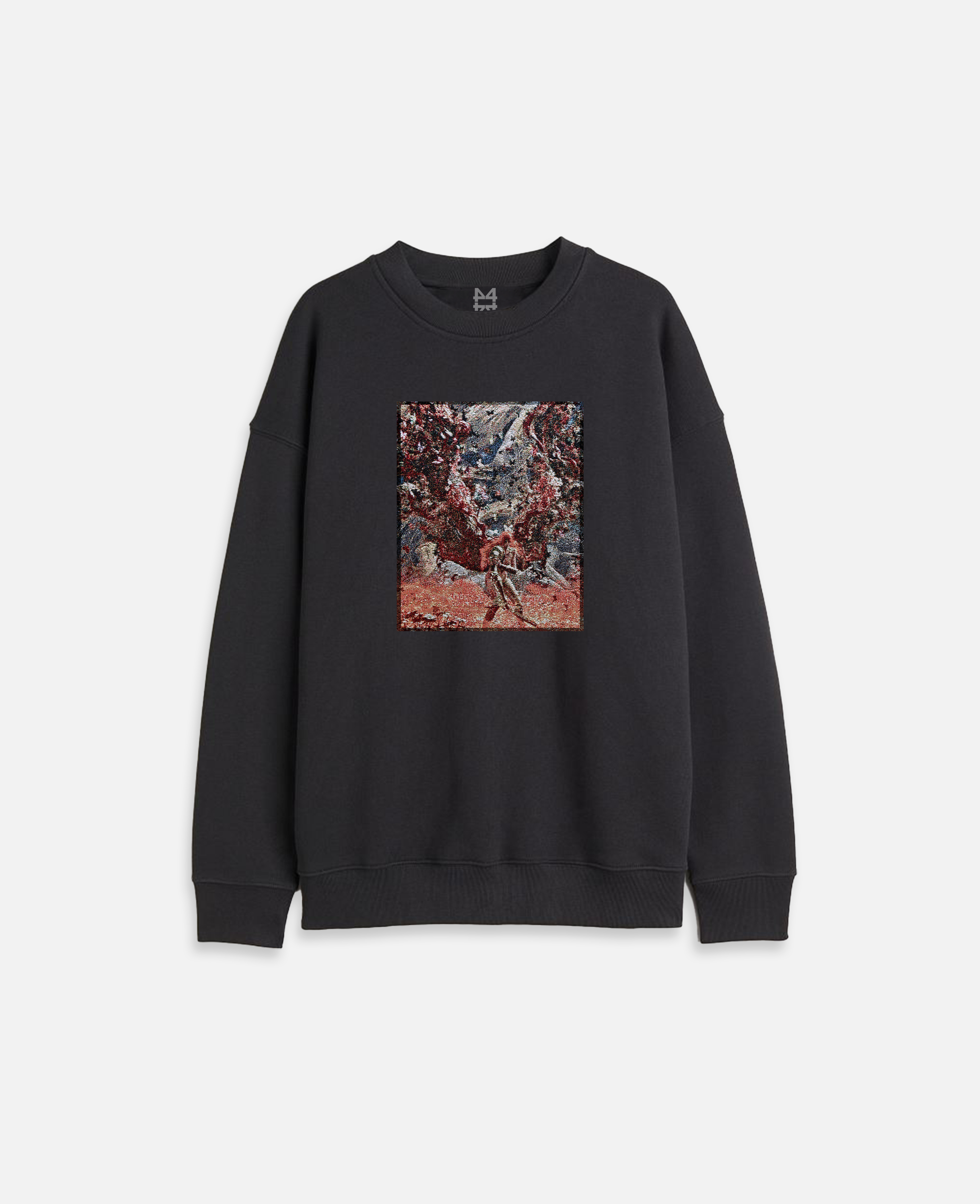 MALENIA TAPESTRY PORTRAIT CREWNECK