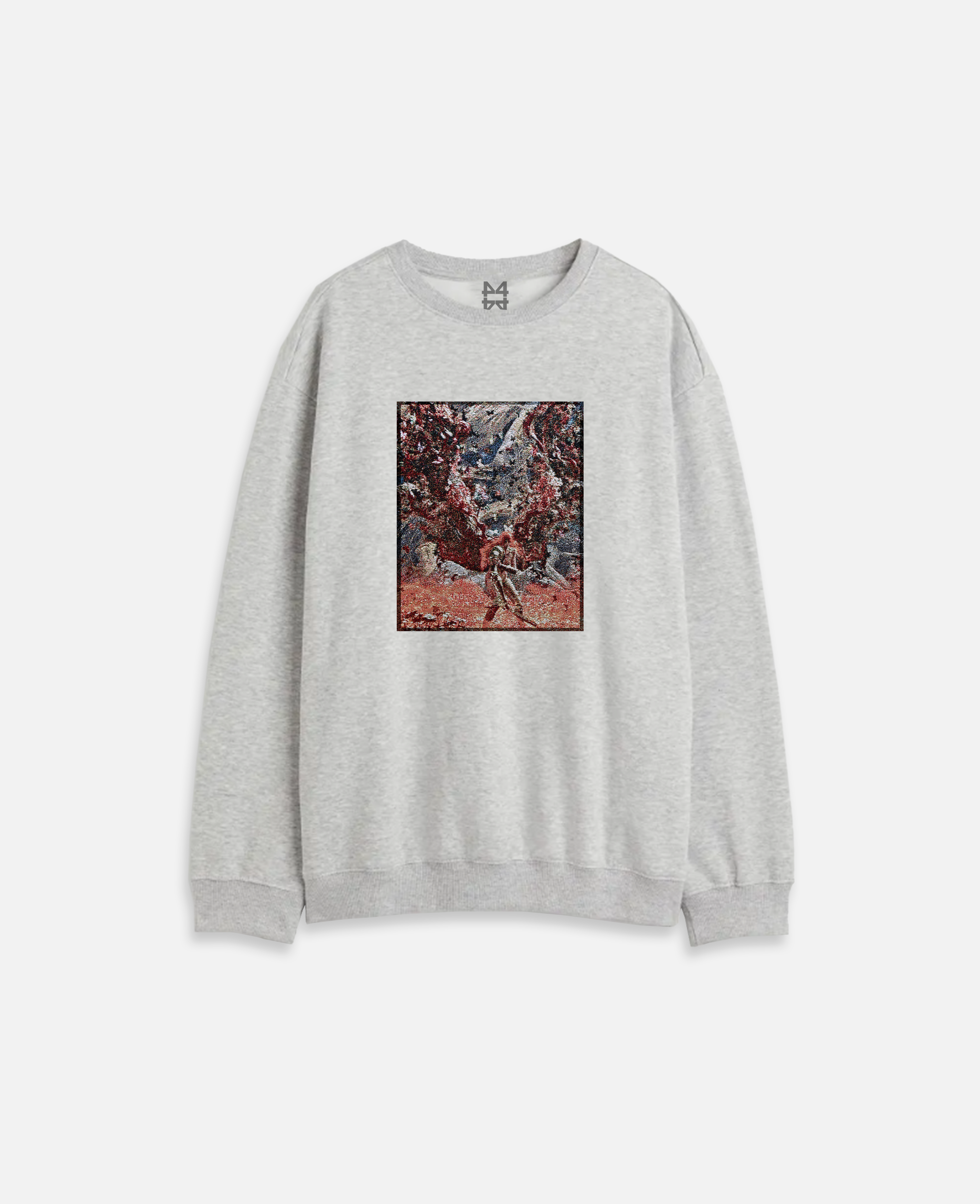 MALENIA TAPESTRY PORTRAIT CREWNECK