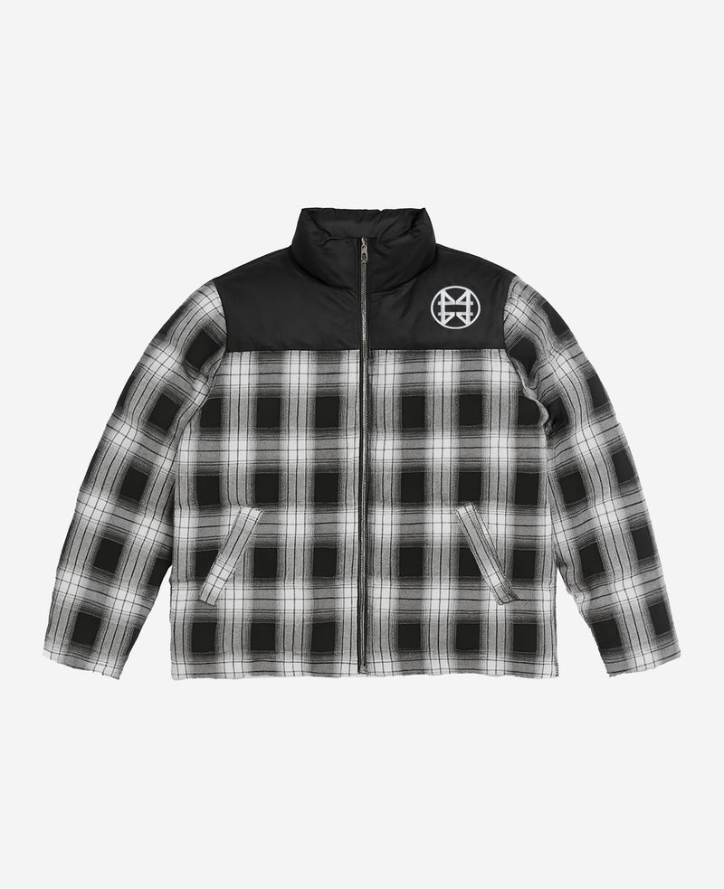 'UNDERCOVER' FLANNEL PUFFER JACKET