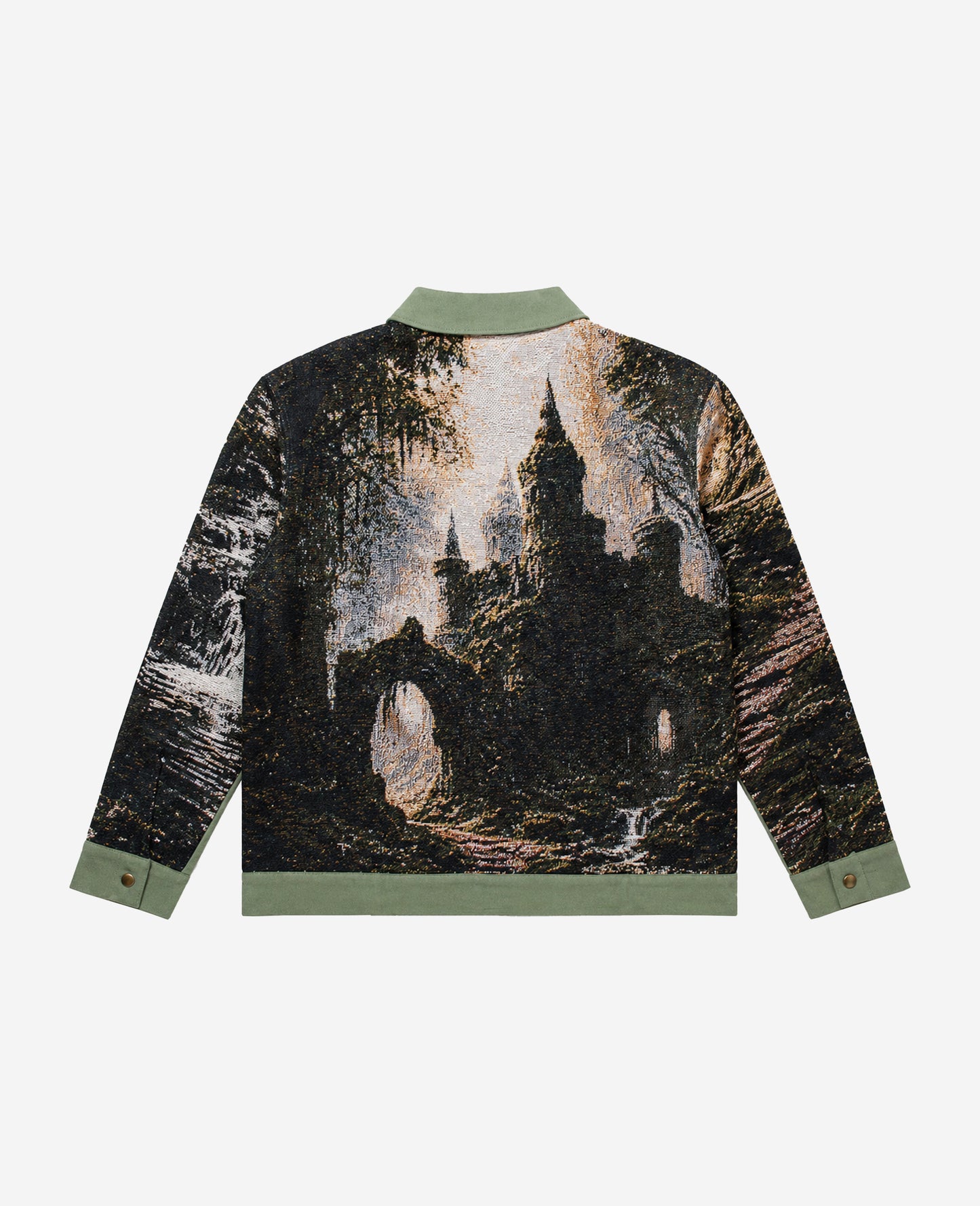 RUINS DENIM/WOVEN JACKET