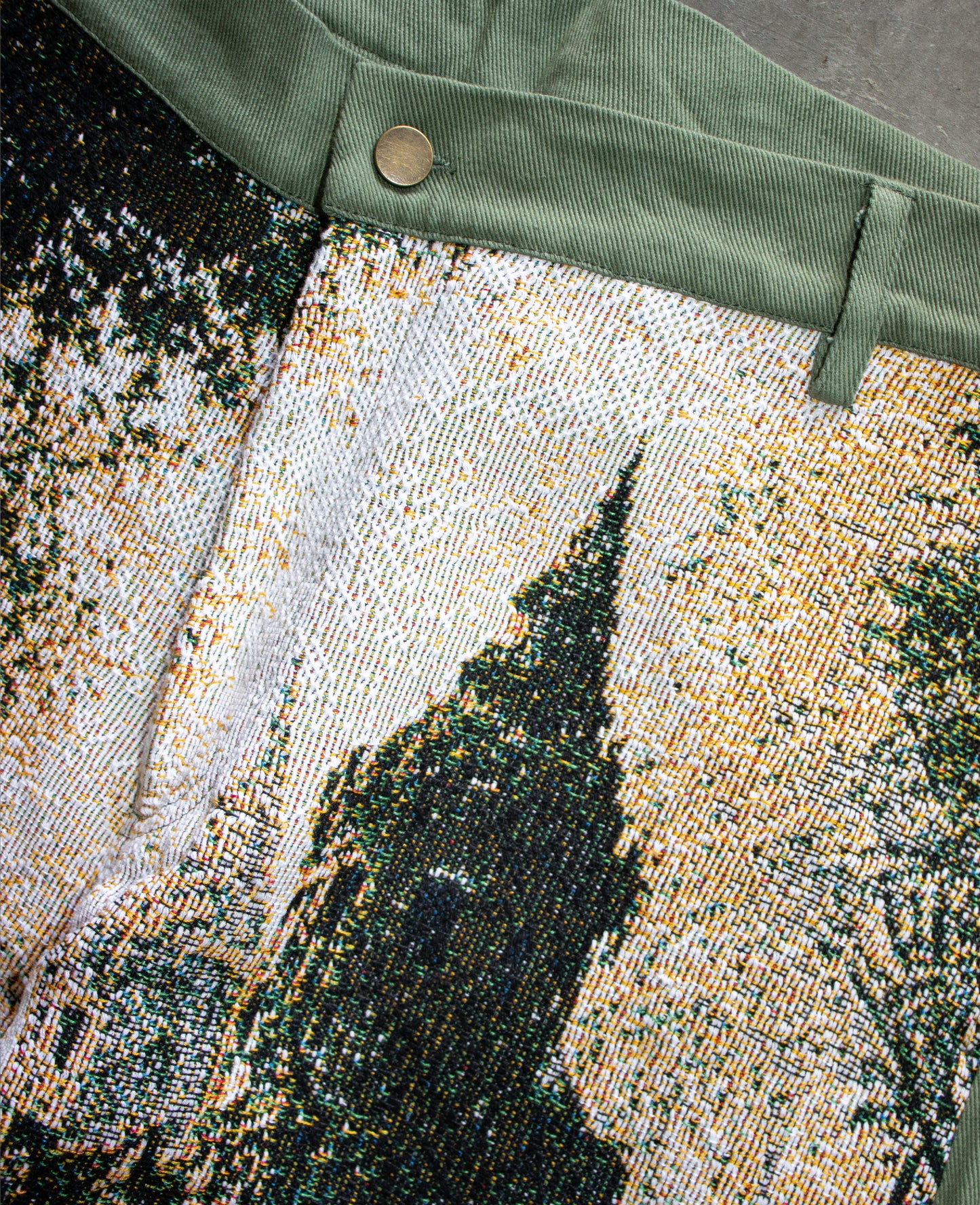 RUINS DENIM/WOVEN PANTS