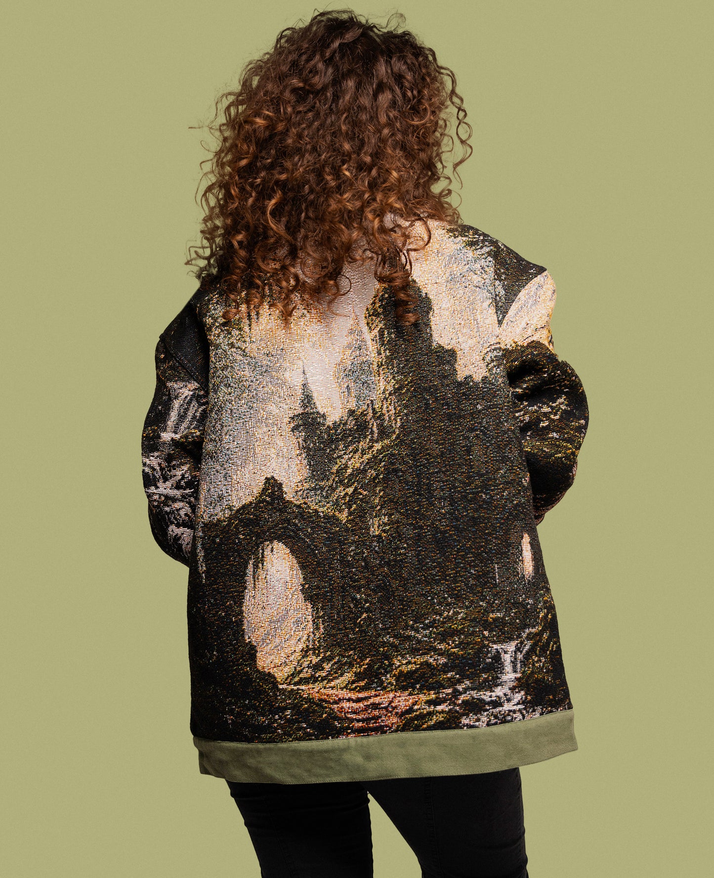 RUINS DENIM/WOVEN JACKET