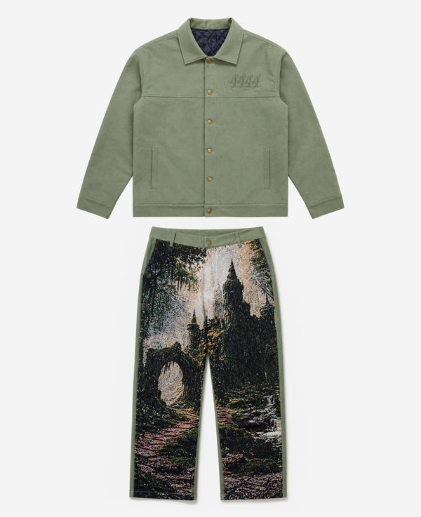 RUINS DENIM/WOVEN SET