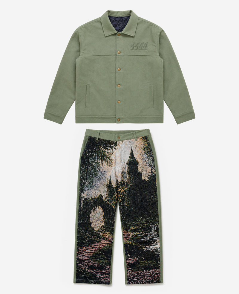 RUINS DENIM/WOVEN SET