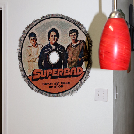 SUPERBAD DISC WOVEN WALL ART